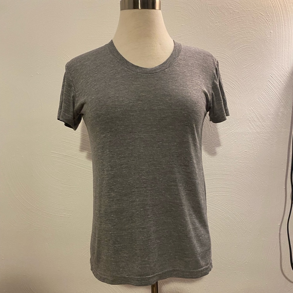 Original American Apparel gray track shirt M
